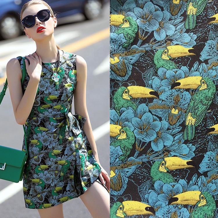 Warp Textile Printing Imbrodery Fabric Jacquard Fabric for Ressing